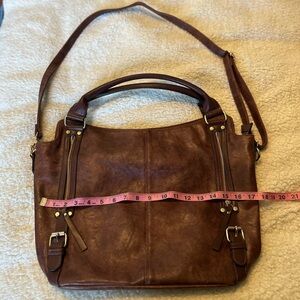 Chic Brown Shoulder Bag